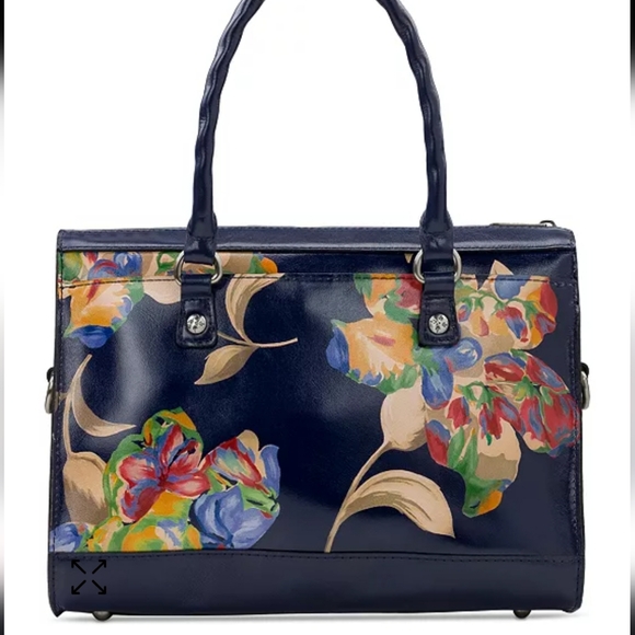 🌺Beautiful Patricia Nash Josselin Leather Satchel - Picture 15 of 16